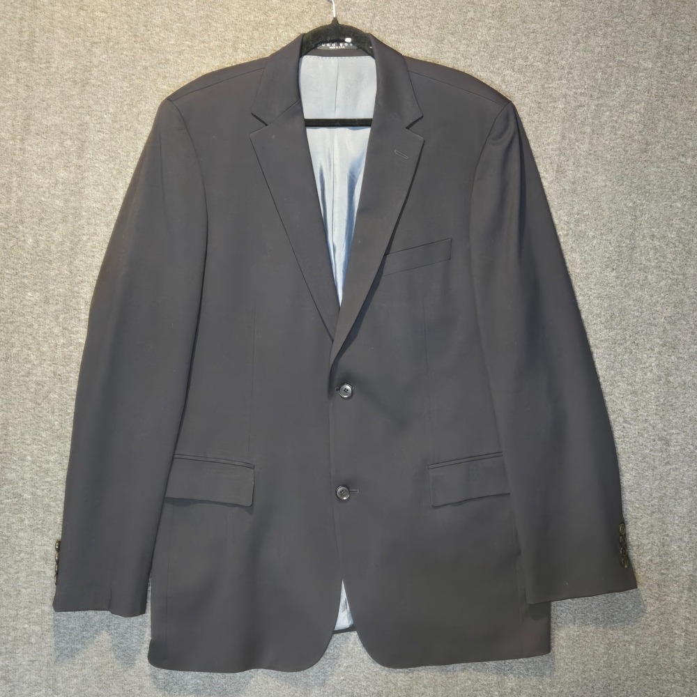 Hugo Boss Men's Pasolini/Movie 100% Wool 2-Button Blazer Dark Navy Blue 42R